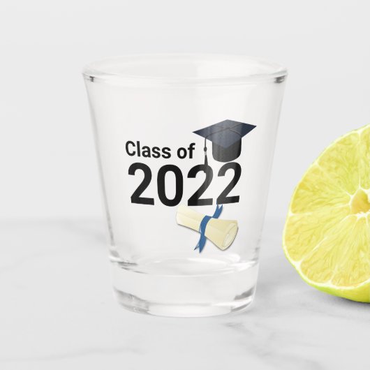 Verlengingsklasse afstuderen 2022 shot glas (Voorkant)