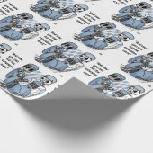 Verlengsnoer Baby Cadeaupapier (Hoek)