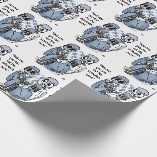 Verlengsnoer Baby Cadeaupapier (Hoek)