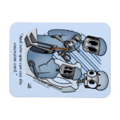 Verlengsnoer Blauw Magneet (Horizontaal)