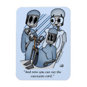 Verlengsnoer Blauw Magneet (Verticaal)