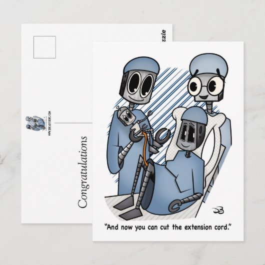 Verlengsnoer Briefkaart (Voorkant / Achterkant)