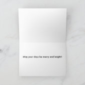 Verlengsnoer Holiday Kaart (Binnen)