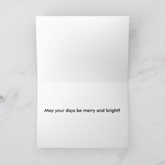 Verlengsnoer Holiday Kaart (Binnen)