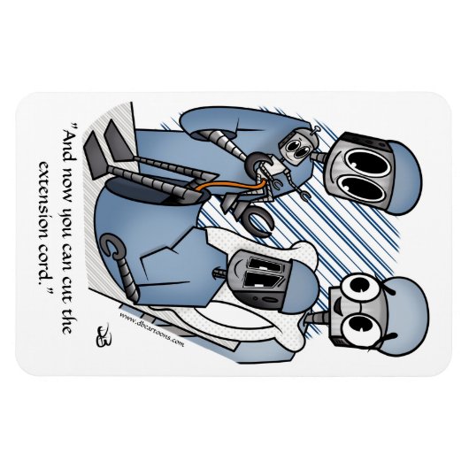 Verlengsnoer Wit Magneet (Horizontaal)