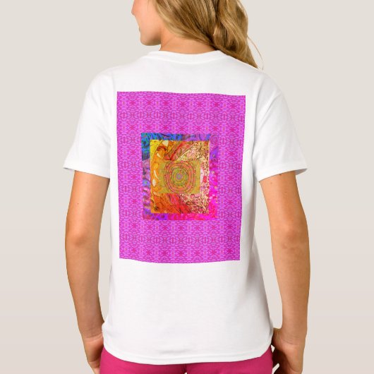 Verlicht Abstract T-shirt (Achterkant)