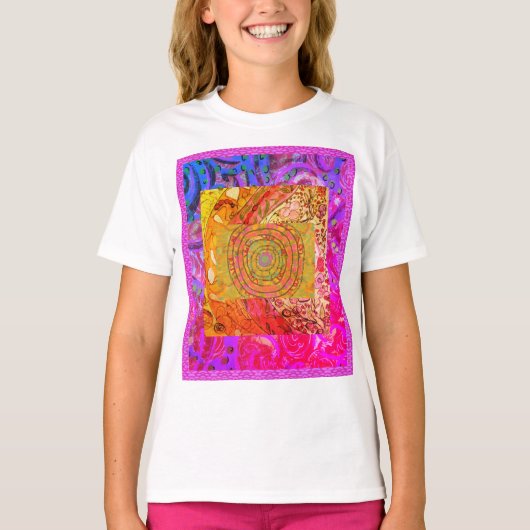 Verlicht Abstract T-shirt (Voorkant)