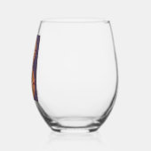 Verlicht B wijnglas Wijnglas Zonder Voet (Links)