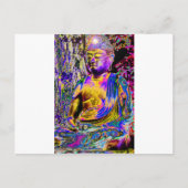 Verlicht Boeddha Briefkaart (Voorkant)