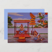 verlicht Boeddha-briefkaart Briefkaart (Voorkant / Achterkant)