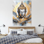 Verlicht Boeddha Canvas Afdruk (Insitu (Slaapkamer))