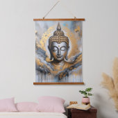 Verlicht Boeddha Hangend Wandkleed (Slaapkamer)