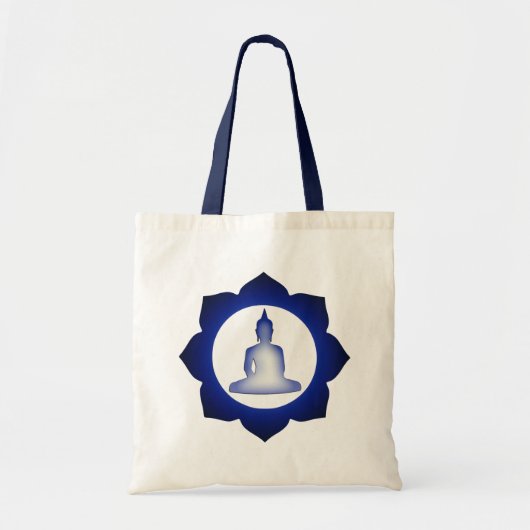 Verlicht Boeddha Tote Bag (Voorkant)