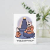 Verlicht Briefkaart (Staand voorkant)