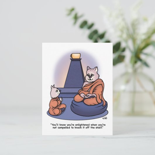 Verlicht Briefkaart (Staand voorkant)