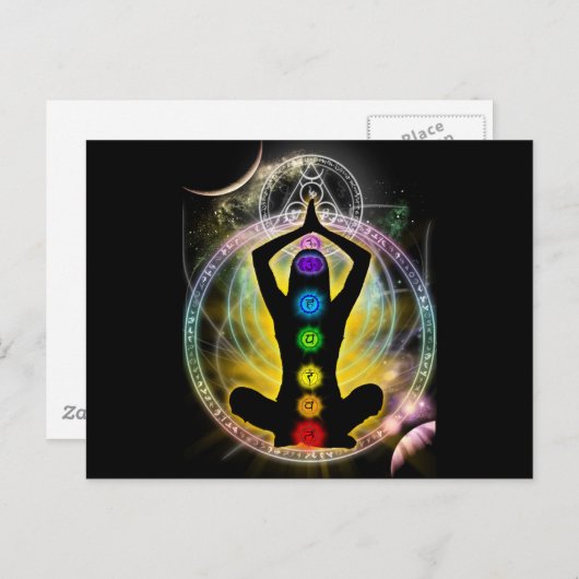 Verlicht Briefkaart (Voorkant / Achterkant)