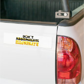 Verlicht Bumpersticker (Op Truck)