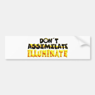Verlicht Bumpersticker