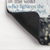 verlicht de last van anderen muismat (Hoek)