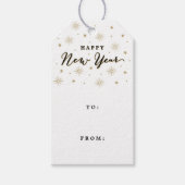 Verlicht de Sky Holiday Cadeaulabel (Voorkant)