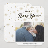 Verlicht de Sky Holiday Feestdagenkaart (Voorkant / Achterkant)