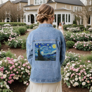 verlicht de Sterrennacht, Retro Denim Jacket