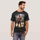 Verlicht de stijl: Light & Shadow Heroes T - shirt (Voorkant volledig)