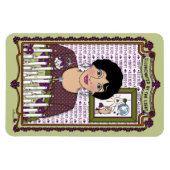 Verlicht door de Light_A_4x6 koelkast Magnet Magneet (Horizontaal)