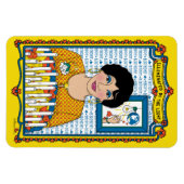 Verlicht door de Light_B_4x6 koelkast Magnet Magneet (Horizontaal)