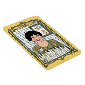 Verlicht door de Light_C_4x6 koelkast Magnet Magneet (Rechterzijde)