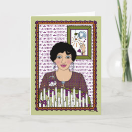 Verlicht door het licht_A_Wenskaart Kaart