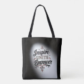 Verlicht & Empower – Traditioneel Tote Bag (Achterkant)