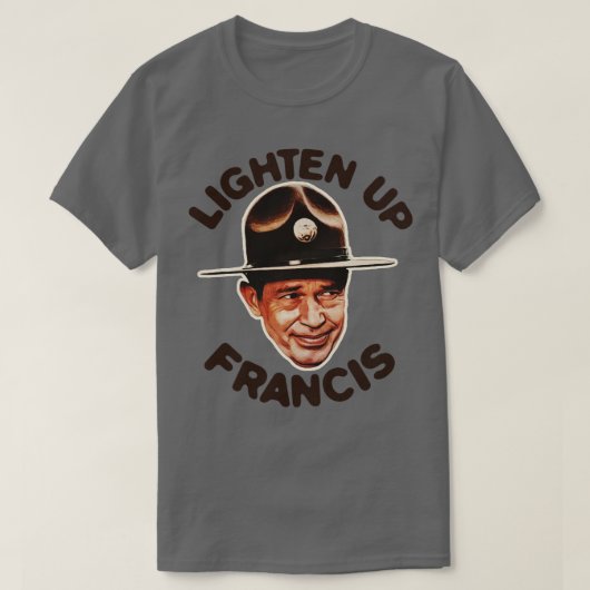 Verlicht Francis T-shirt (Design voorkant)