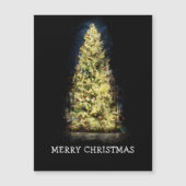 Verlicht geschilderde kerstboom (Voorkant)