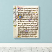 Verlicht handschrift canvas afdruk (Insitu (Houten vloer))