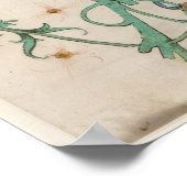 Verlicht handschrift poster (Hoek)