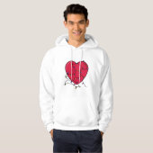 Verlicht hart hoodie (Voorkant volledig)