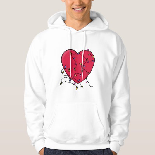 Verlicht hart hoodie (Voorkant)