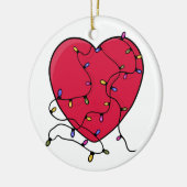 Verlicht hart keramisch ornament (Links)
