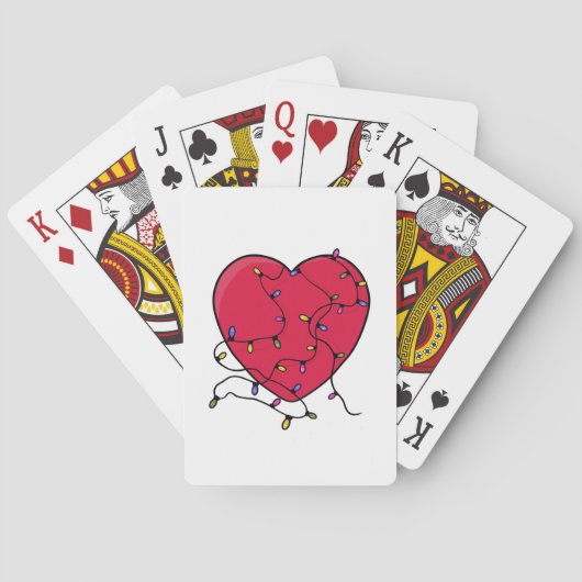 Verlicht hart pokerkaarten (Achterkant)