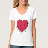 Verlicht hart t-shirt (Voorkant)
