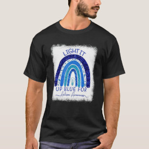 Verlicht het Blauw Voor Autisme Bewustzijn T-shirt