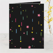Verlicht hun dag! Persoonlijke confetti verjaardag Kaart (Gele Bloem)