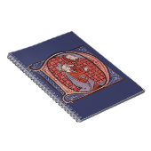 Verlicht Initiaal D-notitieblok Notitieboek (Rechterzijde)