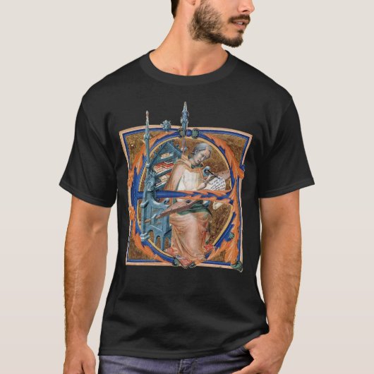 Verlicht Initiaal E T-Shirt (Voorkant)
