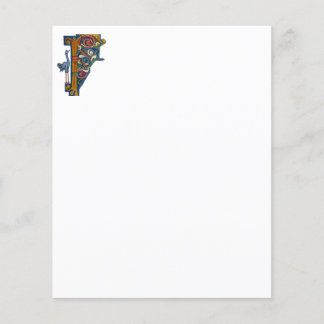 Verlicht Initiaal F-papier