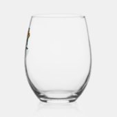 Verlicht Initiaal F wijnglas Zonder Voet (Links)