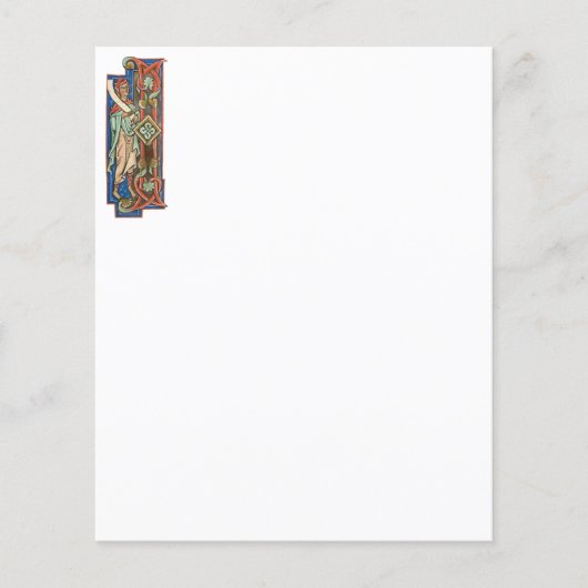 Verlicht Initiaal I-papier (Voorkant)