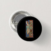 Verlicht Initiaal I Ronde Button 3,2 Cm (Voorkant /achterkant)