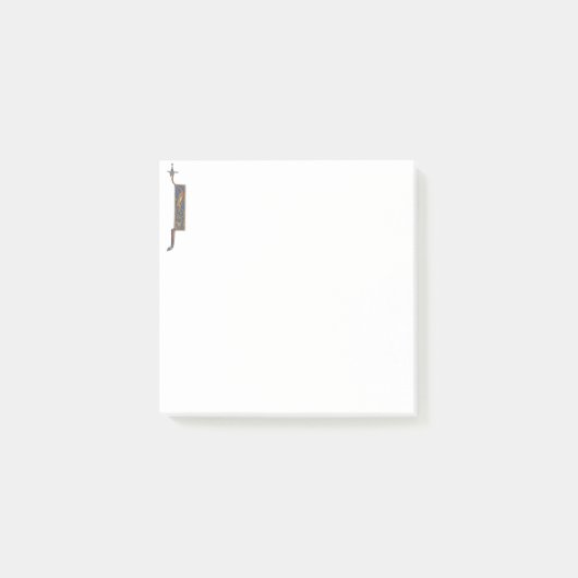 Verlicht Initiaal J Post-it® Notes (Voorkant)